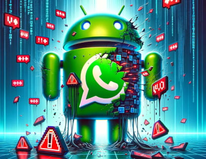 Não consigo instalar o WhatsApp no ​​meu dispositivo Android