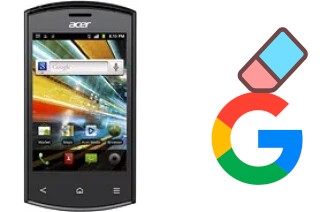 Como excluir a conta do Google em Acer Liquid Express E320