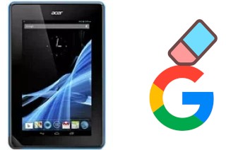 Como excluir a conta do Google em Acer Iconia Tab B1-A71