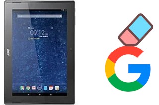 Como excluir a conta do Google em Acer Iconia Tab 10 A3-A30