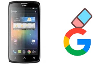 Como excluir a conta do Google em Acer Liquid C1