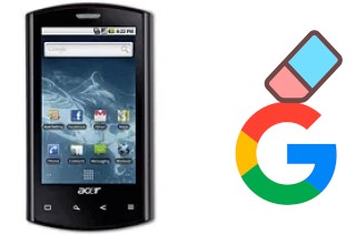 Como excluir a conta do Google em Acer Liquid E