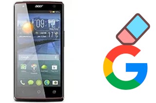 Como excluir a conta do Google em Acer Liquid E3 Duo Plus