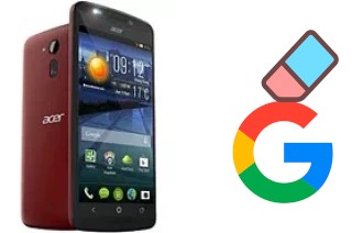 Como excluir a conta do Google em Acer Liquid E700