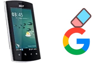 Como excluir a conta do Google em Acer Liquid mt