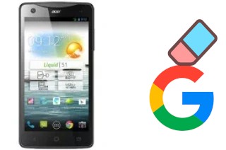 Como excluir a conta do Google em Acer Liquid S1