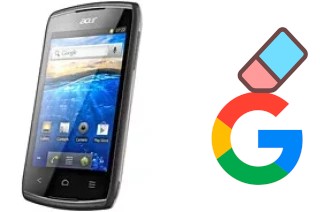 Como excluir a conta do Google em Acer Liquid Z110