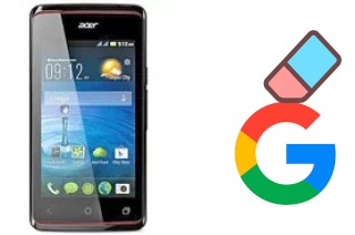 Como excluir a conta do Google em Acer Liquid Z200