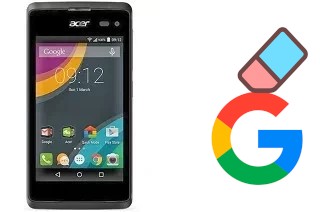 Como excluir a conta do Google em Acer Liquid Z220