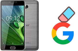 Como excluir a conta do Google em Acer Liquid Z6 Plus