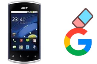 Como excluir a conta do Google em Acer Liquid mini E310