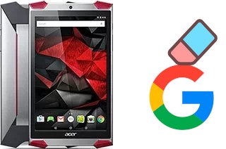 Como excluir a conta do Google em Acer Predator 8