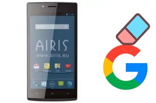 Como excluir a conta do Google em Airis TM54QM