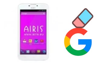 Como excluir a conta do Google em Airis TM55SM White