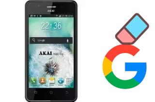 Como excluir a conta do Google em Akai K40