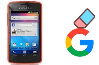 Como excluir a conta do Google em alcatel One Touch T'Pop