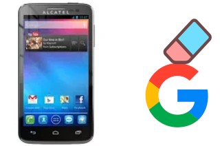 Como excluir a conta do Google em alcatel One Touch X'Pop