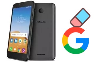 Como excluir a conta do Google em Alcatel Tetra