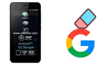 Como excluir a conta do Google em Allview A8 Lite