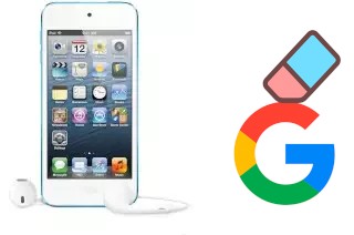 Como excluir a conta do Google em Apple iPod touch 5th generation