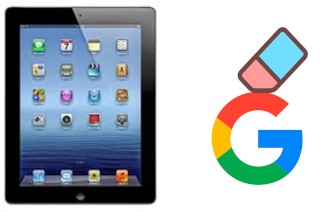 Como excluir a conta do Google em Apple iPad 3 Wi-Fi + Cellular