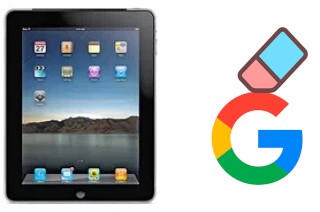 Como excluir a conta do Google em Apple iPad Wi-Fi