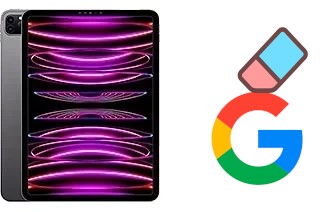 Como excluir a conta do Google em Apple iPad Pro 11 (2022)