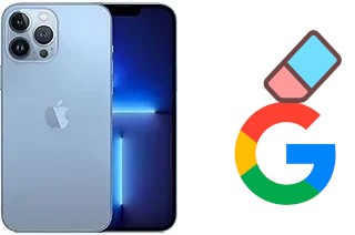 Como excluir a conta do Google em Apple iPhone 13 Pro Max