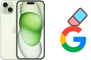 Como excluir a conta do Google em Apple iPhone 15 Plus