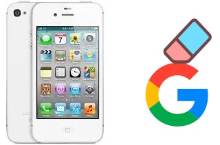 Como excluir a conta do Google em Apple iPhone 4s