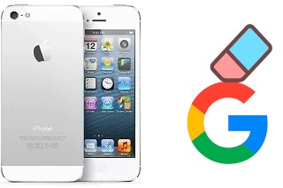 Como excluir a conta do Google em Apple iPhone 5