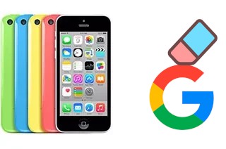 Como excluir a conta do Google em Apple iPhone 5c