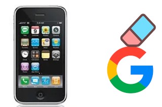 Como excluir a conta do Google em Apple iPhone 3G