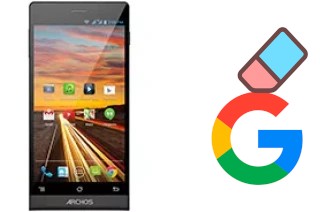 Como excluir a conta do Google em Archos 50c Oxygen