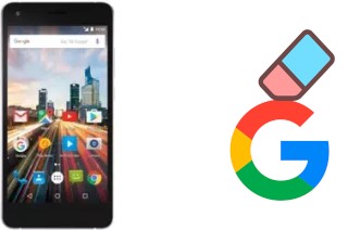 Como excluir a conta do Google em Archos 50f Helium