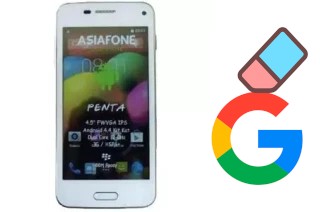 Como excluir a conta do Google em Asiafone AF9890