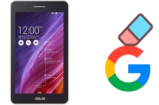 Como excluir a conta do Google em Asus Fonepad 7 FE171CG