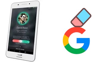 Como excluir a conta do Google em Asus Fonepad 7 FE375CL