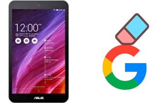 Como excluir a conta do Google em Asus Memo Pad 8 ME181C