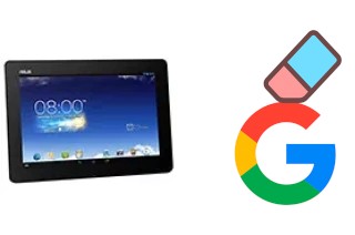 Como excluir a conta do Google em Asus Memo Pad FHD10