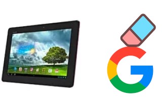 Como excluir a conta do Google em Asus Memo Pad Smart 10