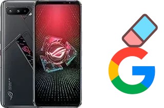 Como excluir a conta do Google em Asus ROG Phone 5 Pro