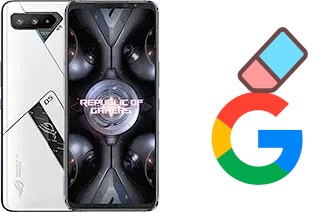 Como excluir a conta do Google em Asus ROG Phone 5 Ultimate