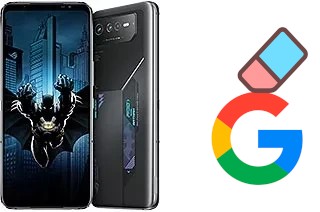 Como excluir a conta do Google em Asus ROG Phone 6 Batman Edition