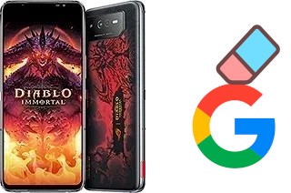 Como excluir a conta do Google em Asus ROG Phone 6 Diablo Immortal Edition