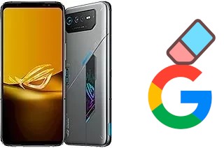 Como excluir a conta do Google em Asus ROG Phone 6D