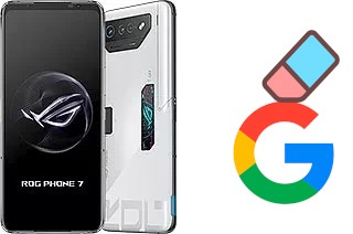 Como excluir a conta do Google em Asus ROG Phone 7 Ultimate