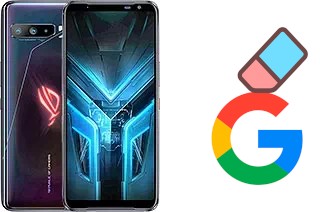 Como excluir a conta do Google em Asus ROG Phone 3 Strix