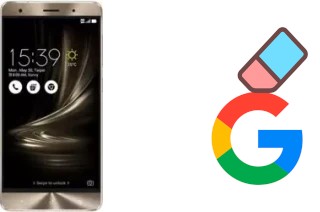 Como excluir a conta do Google em Asus ZenFone 3 Deluxe