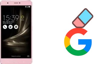 Como excluir a conta do Google em Asus ZenFone 3 Ultra